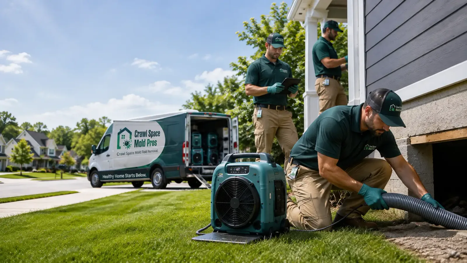 Crawl Space Mold Removal in Dilworth, MN